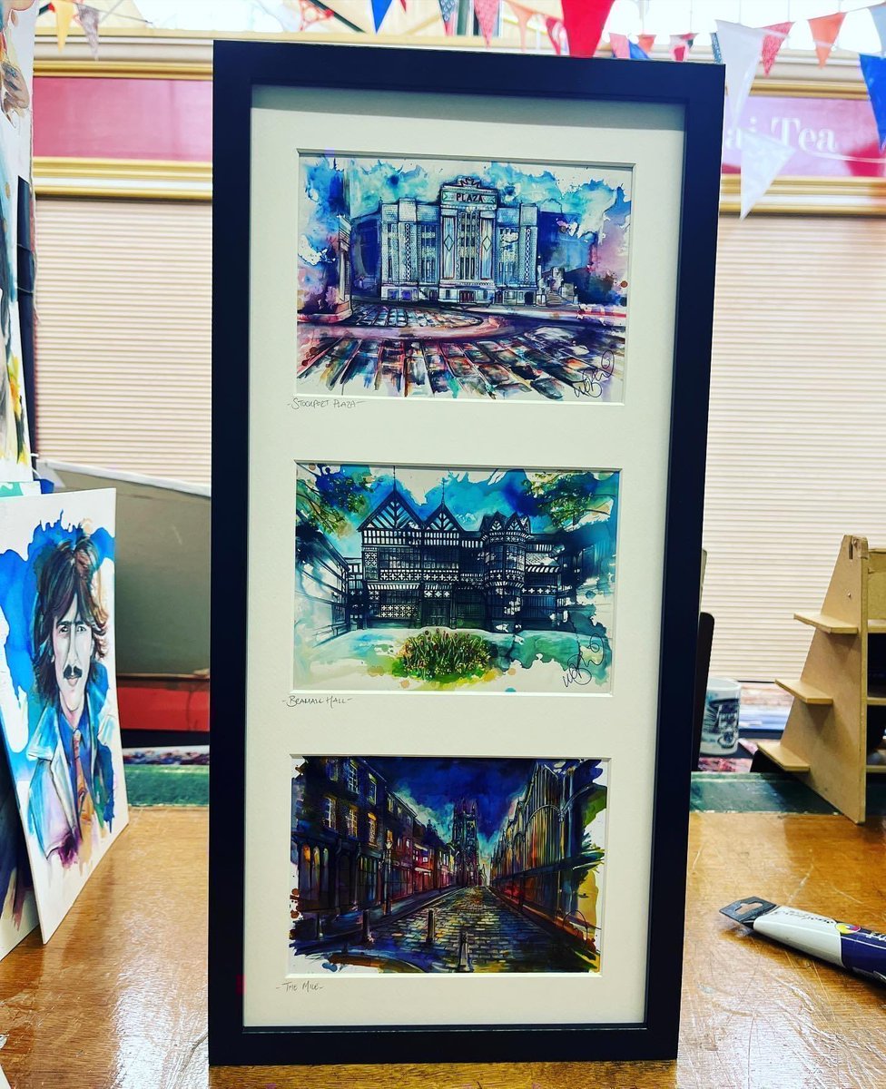 Discover what’s on offer in #Stockport. At <a href="/theSKmarket/">The Stockport Market</a> you’ll find <a href="/KateOBrienArt/">Kate O'Brien Art 👩🏻‍🎨</a> every Tuesday, Thursday, Friday and Saturday 😊 #MadeInStockport #UKGiftHour #UKGiftAM