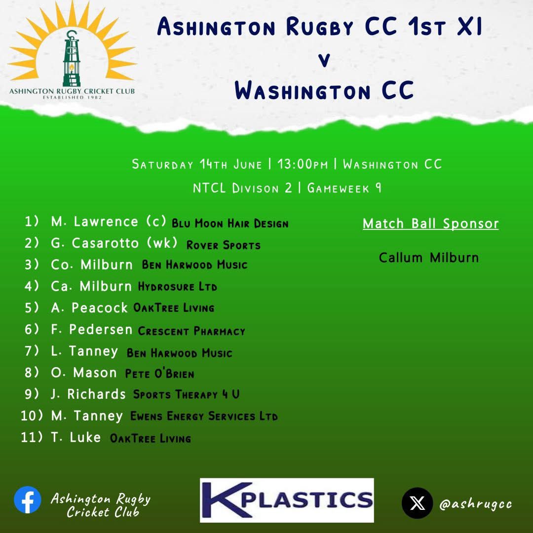Ashington Rugby CC tweet media