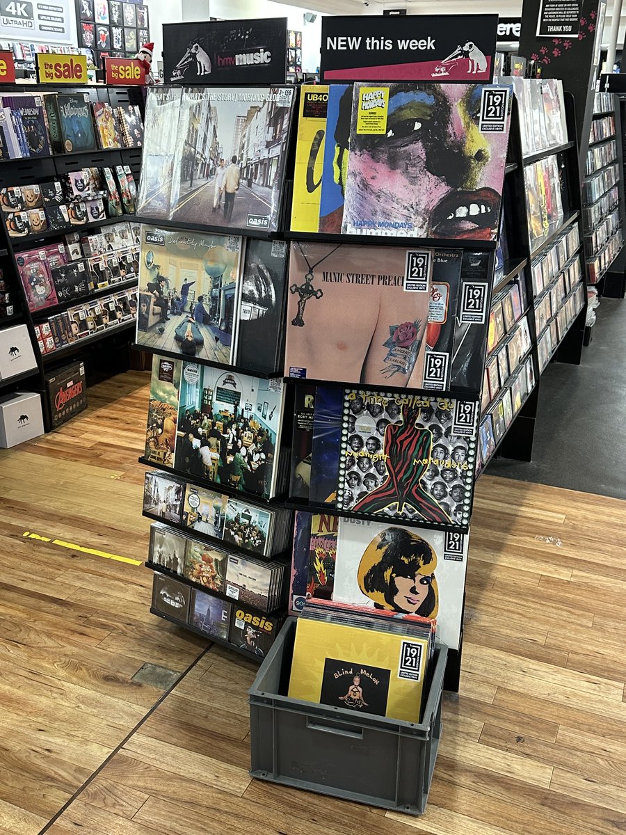 Our Vinyl Weekend Exclusives are ready !
#hmvLovesVinyl
Open at 930am.