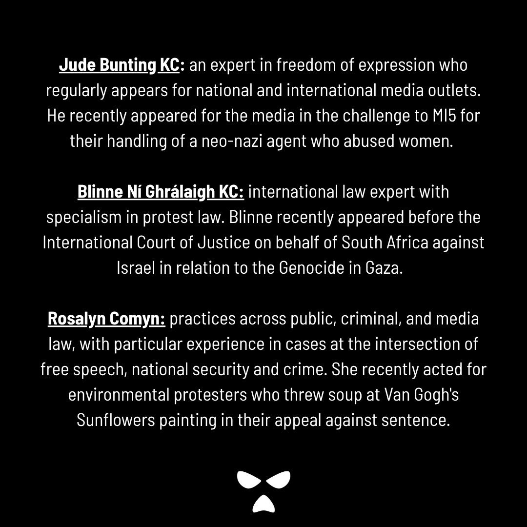 PhoenixLawHR's tweet photo. Statement from our clients @KNEECAPCEOL 

Our @darraghmackin acts #FreeMoChara ✌️ https://t.co/EWwoUFtiNY