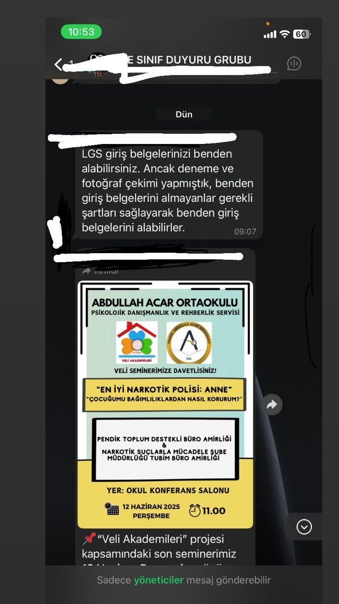 Özel sektör sevdanız devlet okullarını da çürütüyor!

İstanbul Pendik Abdullah Acar Ortaokulu’nda öğrencilere ücretsiz verilmesi gereken Liselere Geçiş Sınavı (LGS) giriş belgesi okul idaresi tarafından adeta haraca bağlandı.

Okulda daha önce yapılan deneme sınavı ve fotoğraf