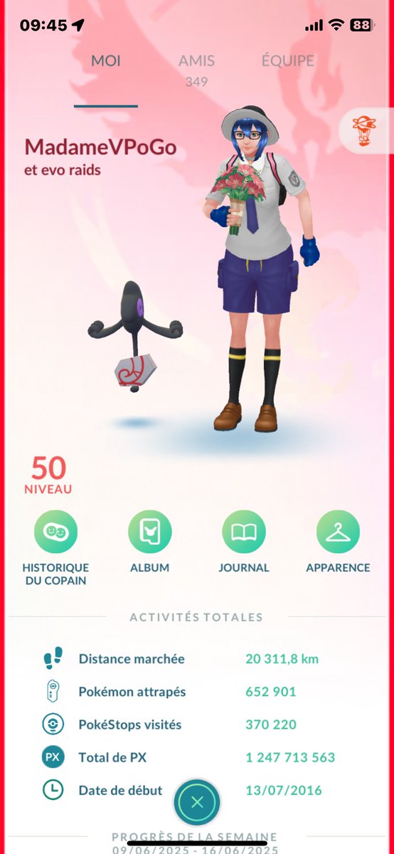 People at #PokemonGOFest2025 at sceaux, I will be in the park around from 11 am. If you have a lucky trade to do with me… Or not