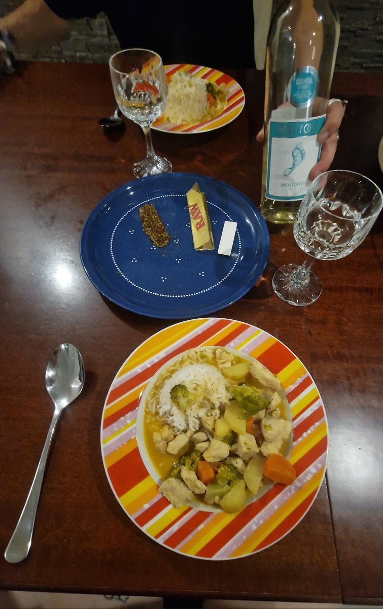 btw unser abendessen