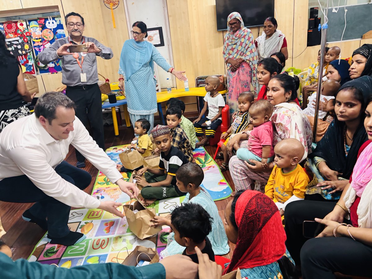 Our commitment to making a meaningful impact took center stage during our recent visit to CanKids, a New Delhi-based organization supporting children battling cancer. Together, we can continue to create meaningful change, one step at a time.