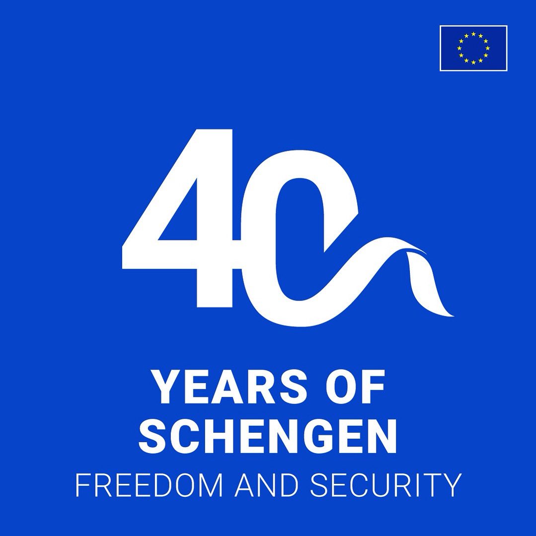 40 years ago today, five countries signed the Schengen Agreement — unlocking one of the EU’s greatest achievements and enablers: free movement.

Today, through Erasmus+, the European Solidarity Corps and DiscoverEU, we keep that spirit alive amongst young people, helping them