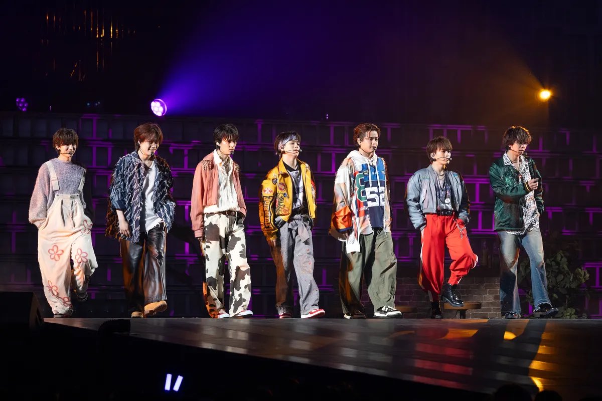 7人そろった💓／ Travis Japan コンサートツアー『VIIsual