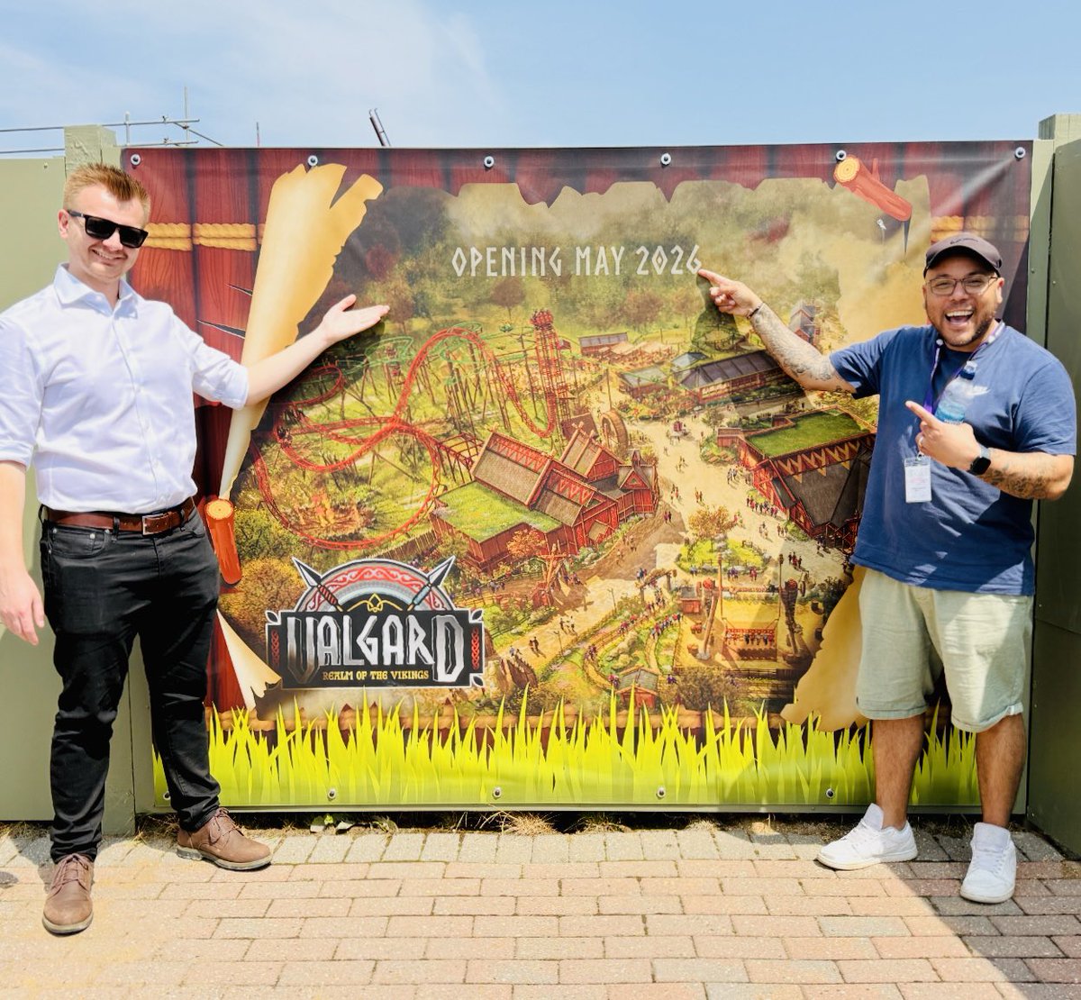 We had an exclusive look at <a href="/PaultonsPark/">Paultons Theme Park</a>  new area Valgard coming in 2026

Thank you so much for coming on podcast. Coming soon 👀

#paultonspark #valgard