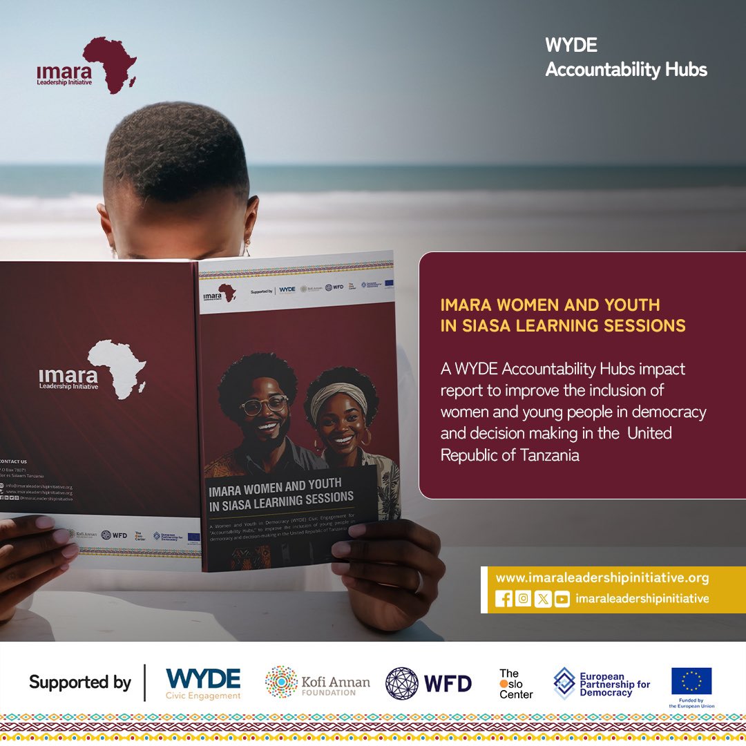 How can we meaningfully involve women and youth in the upcoming general election—while protecting them from misinformation and disinformation? 

Let’s hear your thoughts &amp; download our report ⬇️
imaraleadershipinitiative.org/imara-women-an…

#WYDECivicEngagement 
#WomenInPolitics