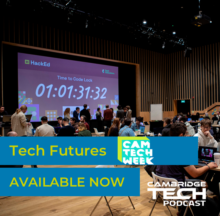 CamTechPod's tweet image. We sit down with Anne Bailey from Form the Future to talk about how we can connect young people with opportunities in the tech industry. Then, we shift focus to HackEd, a hackathon with a twist, as we are joined by James Adams and Tim Smith from Tech Educators
#CamTechPod