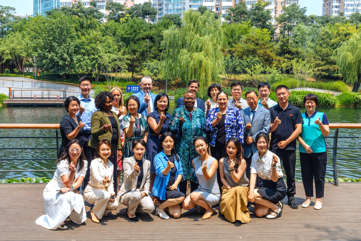 What a lovely gathering with <a href="/Atayeshe/">Dr. Natalia Kanem /she/her/ella/</a>! ❤️

At the <a href="/UNFPA/">UNFPA</a> Country Office in #Beijing, our staff had a lively discussion with our Executive Director and extended her our best wishes! Together, we stand firm in our commitment to delivering for all women and girls.
