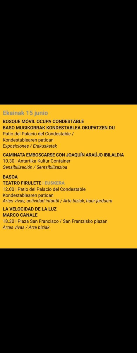 Joaquín Araujo (@joaquinaraujo) on Twitter photo 