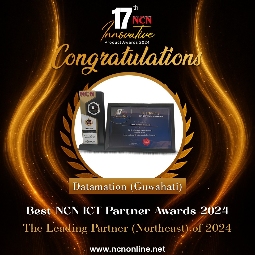 ncnmagazine's tweet image. Congratulations to Datamation (Guwahati) on Winning The Leading Partner (Northeast) of 2024!

Glimpses Video Link: youtu.be/T2nc6-Geafk

NCN Innovative Product Awards Glimpses Link: photos.app.goo.gl/LGLJT3ZhfqGohw…

#Datamation #NCNOnline #NCNEvent #NCNAwardsNight #AwardsNight2025