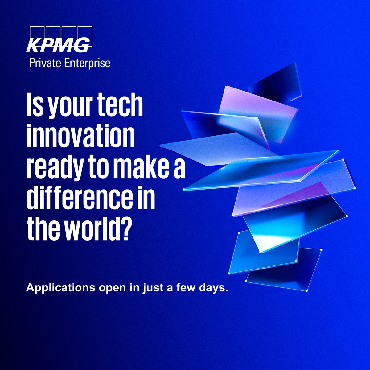 KPMG_GH's tweet image. The wait is almost over.
Been dreaming of showcasing your innovation globally?

The 3rd KPMG Private Enterprise Tech Innovator competition in Ghana is launching soon. We’ve spotlighted Ghana’s top tech titans for over 2 years.

Applications open in a few days - will you be ready?