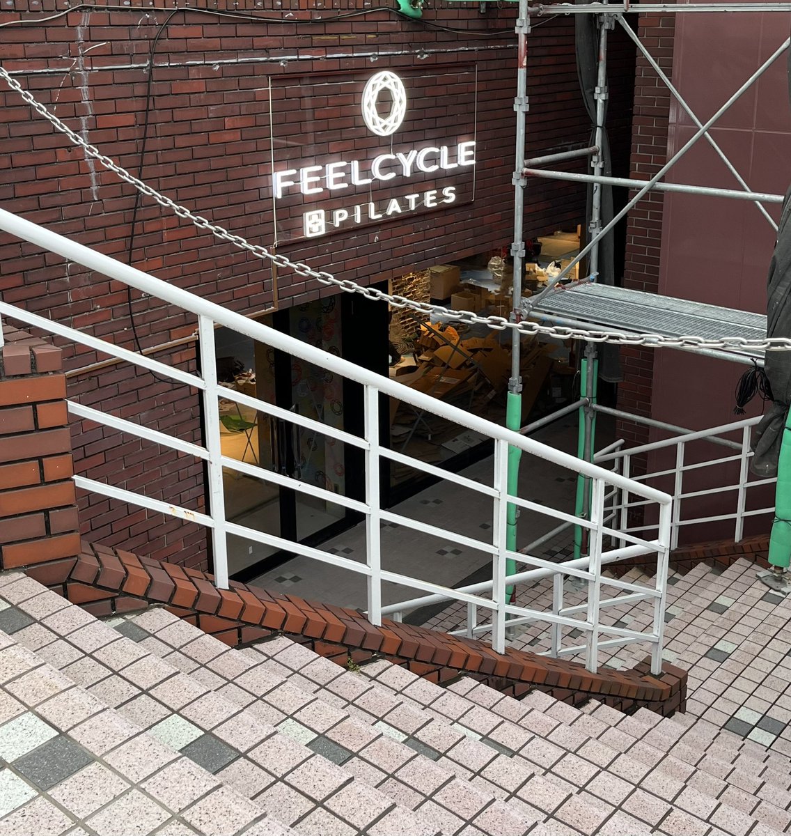 AZNの工事進んでる✨楽しみ✨