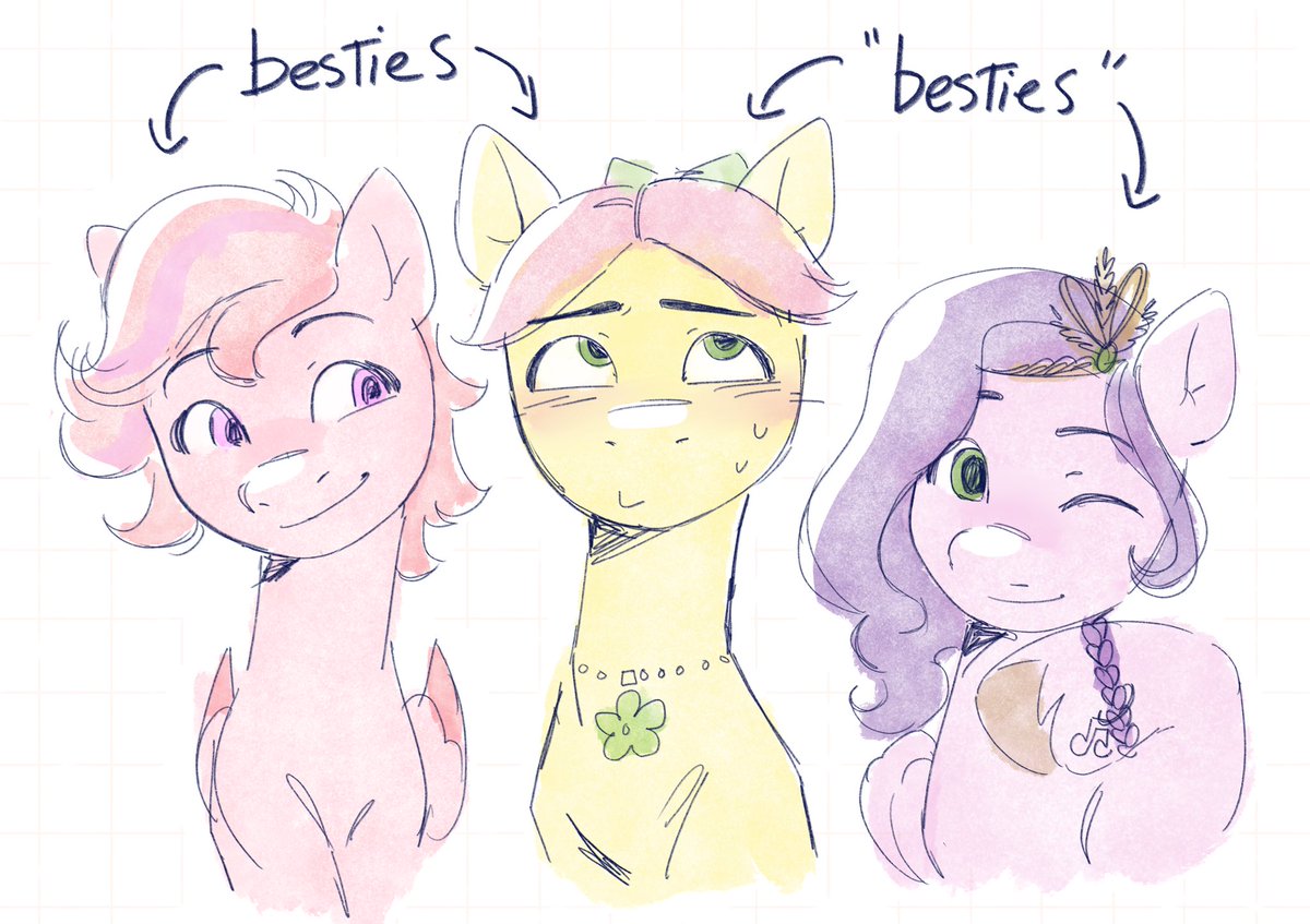 Posey and her Pegasi Pals