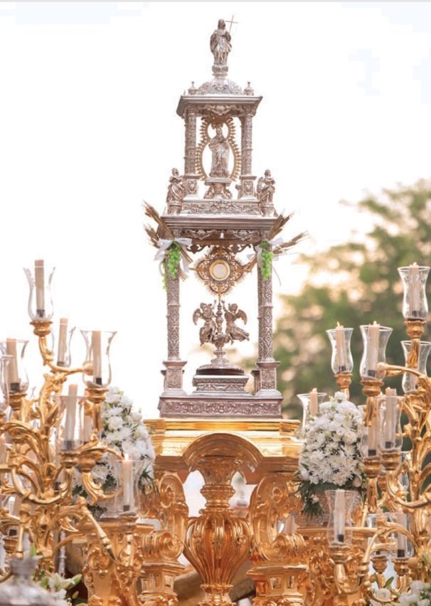 ✝️ Solemnes Cultos en honor del Santísimo Sacramento |

🗓️ 16 al 18 de junio, a las 20:00 h: Triduo predicado por el Rvdo. D. Florentino Córcoles.

🗓️ 22 Junio a las 19 h.: Solemne Función presidida por el Rvdo. P. D. Florentino Córcoles. A su finalización, Procesión eucarística