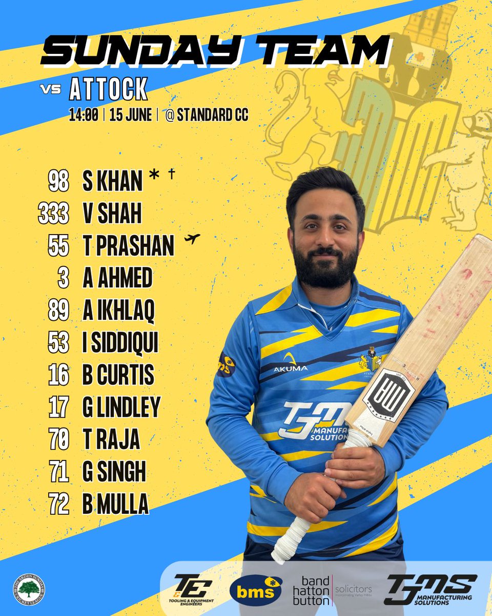 Our lineups this weekend 👊

#secondtimelucky