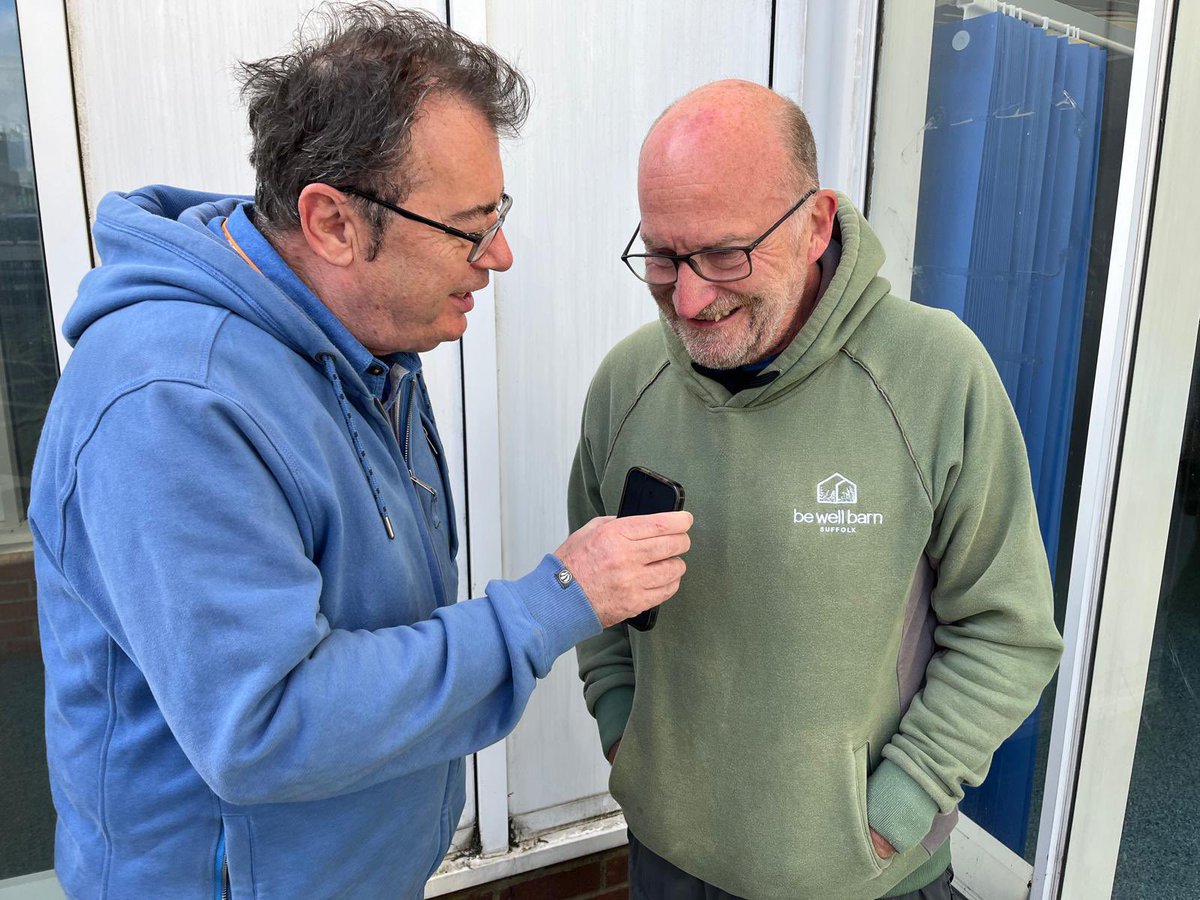 Hospital Radio Ipswich (@hosradioipswich) on Twitter photo Congratulations to ESNEFT Chief Executive and HRI Christmas Day presenter these past 10 years, Nick Hulme, who was made a CBE in the Kingâs Birthday Honours List. Heâs pictured with HRI Chair Stephen Foster at the recent <a href="/cihospcharity/">Colchester & Ipswich Hospitals Charity</a> Extreme Abseil event in which he took part. Congratulations to ESNEFT Chief Executive and HRI Christmas Day presenter these past 10 years, Nick Hulme, who was made a CBE in the Kingâs Birthday Honours List. Heâs pictured with HRI Chair Stephen Foster at the recent <a href="/cihospcharity/">Colchester & Ipswich Hospitals Charity</a> Extreme Abseil event in which he took part.