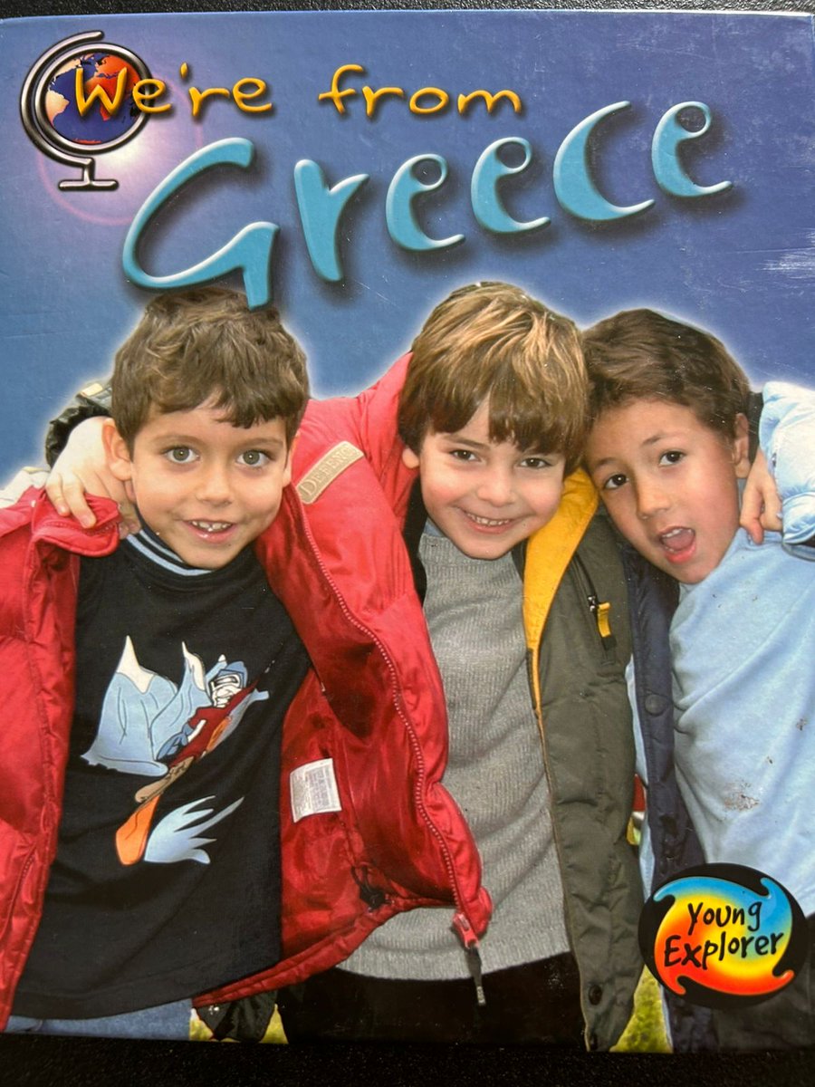 NatCy891's tweet image. I could not be prouder..my besties little man, born to Irish parents living in Cyprus at the time, chose this as his weekly school book read .. a Greek in the making 
#philotimo