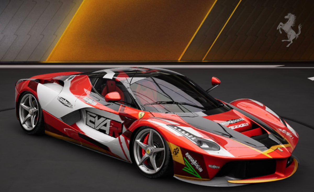 #レーマス こと #レーシングマスター より #フェラーリ の #LaFerrari を #EVAR #エヴァンゲリオン 2号機 #アスカ に #ペイント しましたよ〜
🏎️
