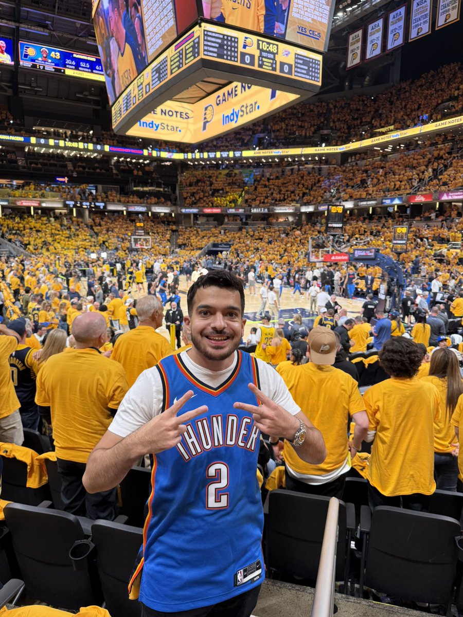 Never a fucking doubt.. OKC -6 in enemy territory