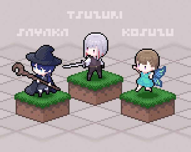EU_00_rasia's tweet photo. 蓮ノ空ファンタジー
 #With蓮ノ空 #ドット絵 https://t.co/SpF3WCiE6d