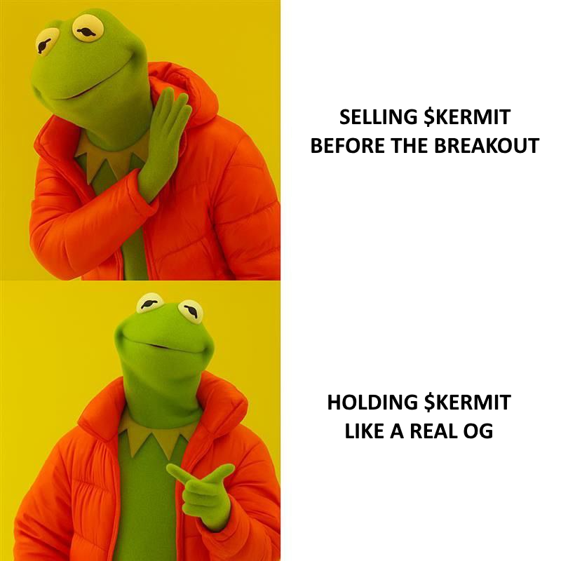 KermitOGonETH's tweet photo. Real OGs hold OG $KERMIT — frogs before fiat. 💚🐸 https://t.co/Q7BzCTC8M9