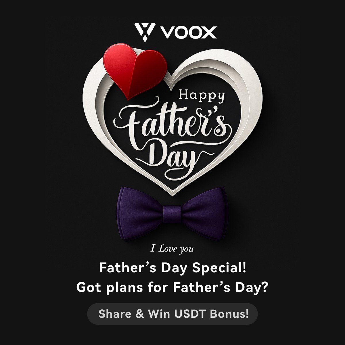 🎉 Father’s Day Special Giveaway 👨‍👧‍👦

Got plans for Father’s Day? Or a gift idea for the legend who raised you?
Tell us how you’re celebrating — and we’ll cover the gift! 🎁

🎁 Reward:
3 lucky winners will each receive 10 USDT Trading Bonus

📅 Event Period: Now until June 17,