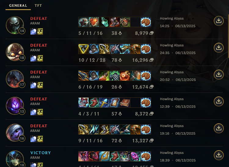 First night of being able to put in some time to play games.  So many Neeko's with snowballs as minions.  I don't think I'll ever trust a minion ever again.  :(