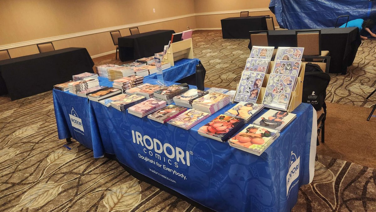 Check out my physical books at the Irodori Comics booth at <a href="/HentaiMatsuriSD/">HentaiMatsuri</a>!

Booth Number: Presidio Room Booth #20

Date: June 13 ~ 15

Publisher: <a href="/IrodoriOnX/">IrodoriOnX (海外向け同人誌出版社イロ鳥コミックス）</a>