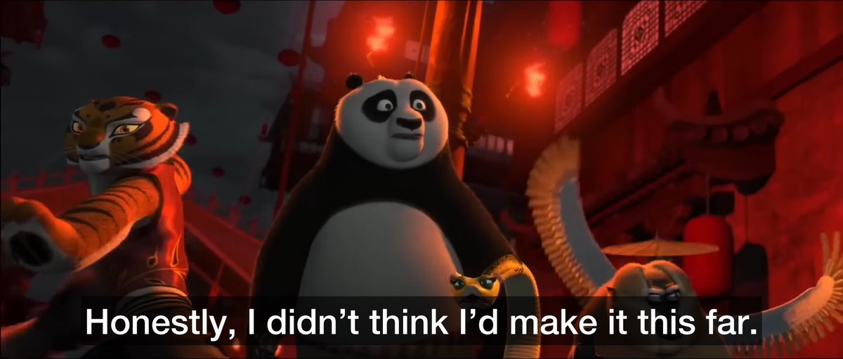 me when i’m in a self-doubt competition and my opponent gives up: