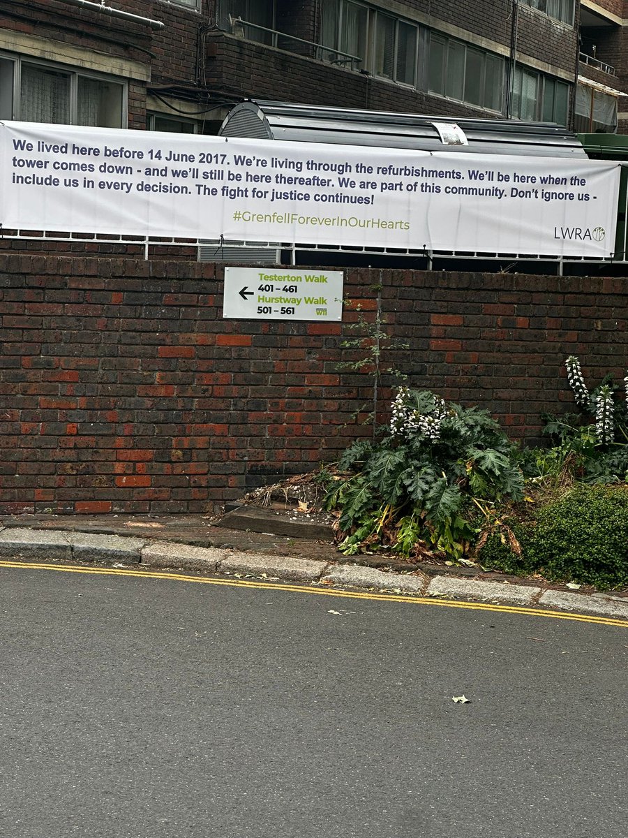 Lancaster West Residents' Association (@lancwestate) on Twitter photo 