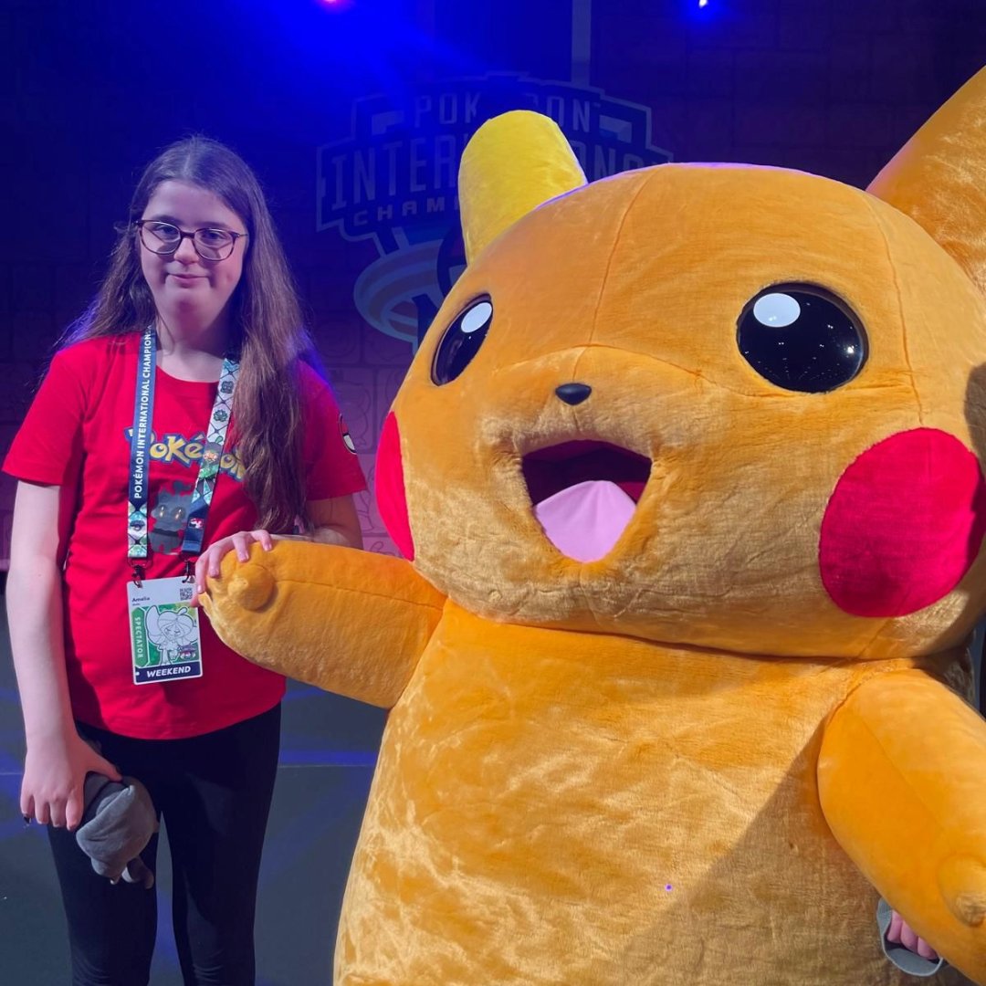 Amelia lives with Bardet-Biedl syndrome but her wish ‘to have a #Pokémon gaming experience’ has “given her a confidence boost and is something she’ll never forget.”

Stream, fundraise or donate this July 14-20 and #GrantWishesWithEveryGame 👇
bit.ly/3T3PrvR

#Wish200Week