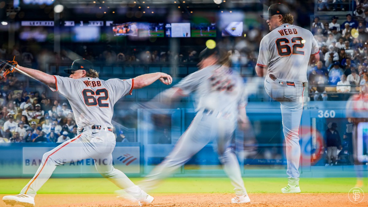 SFGigantes's tweet photo. Webby estuvo GIGANTE esta noche ⚡️ https://t.co/ZxaIW6aElU