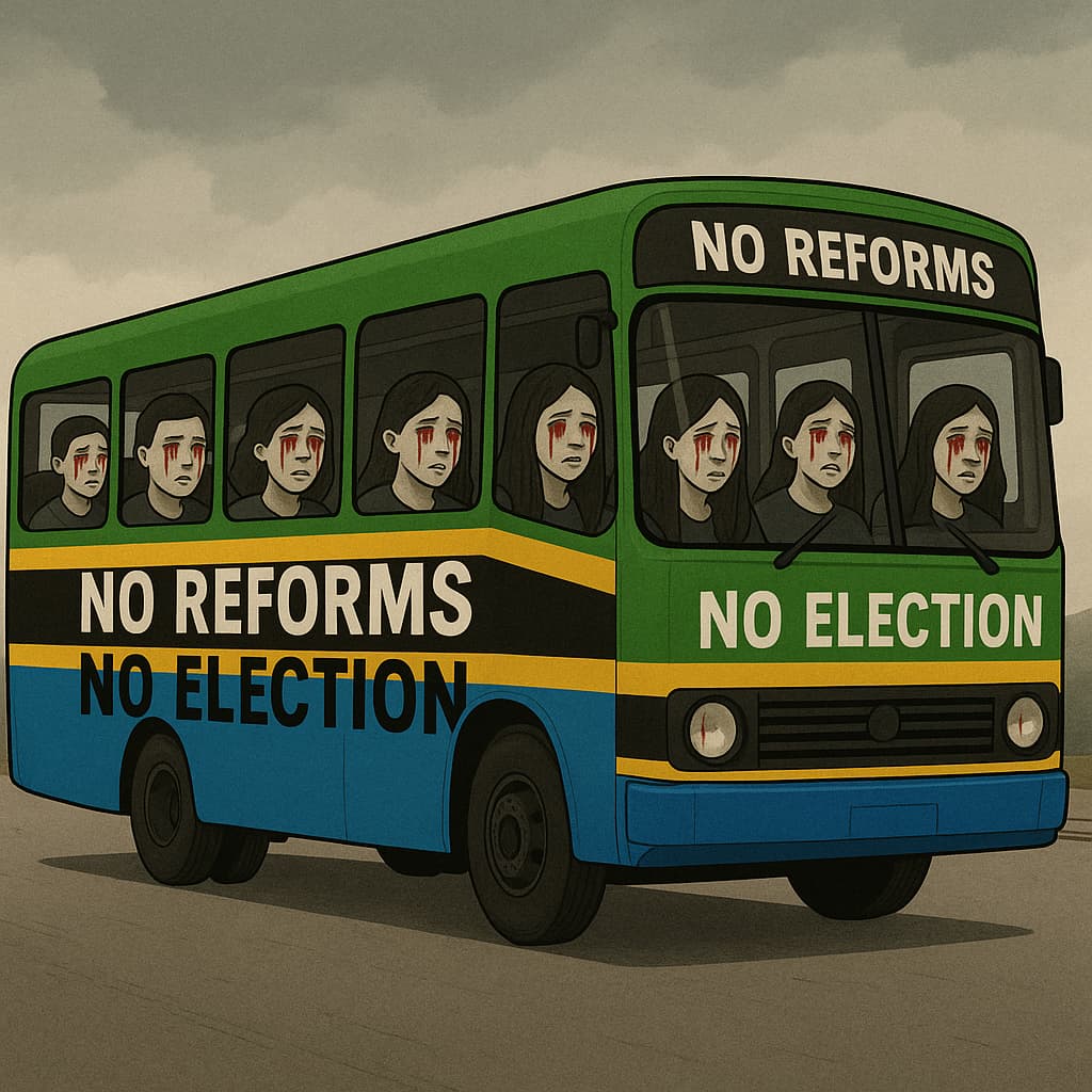#NoReformNoElection
