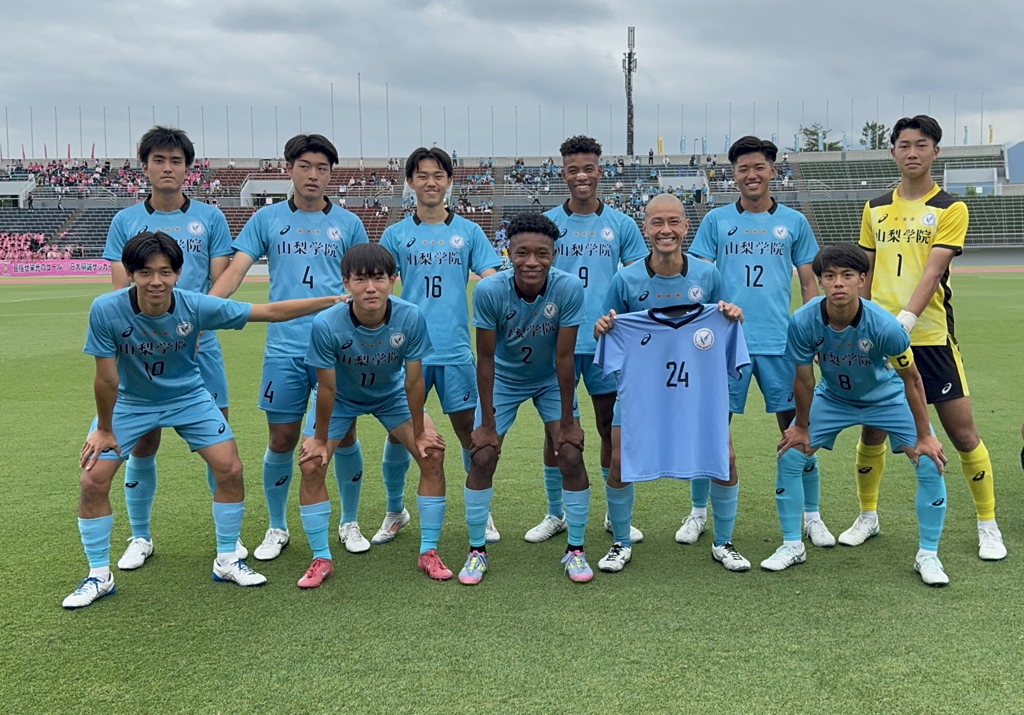 山梨学院　サッカー部　値下げ 公式】山梨学院高等学校サッカー部 on X: 