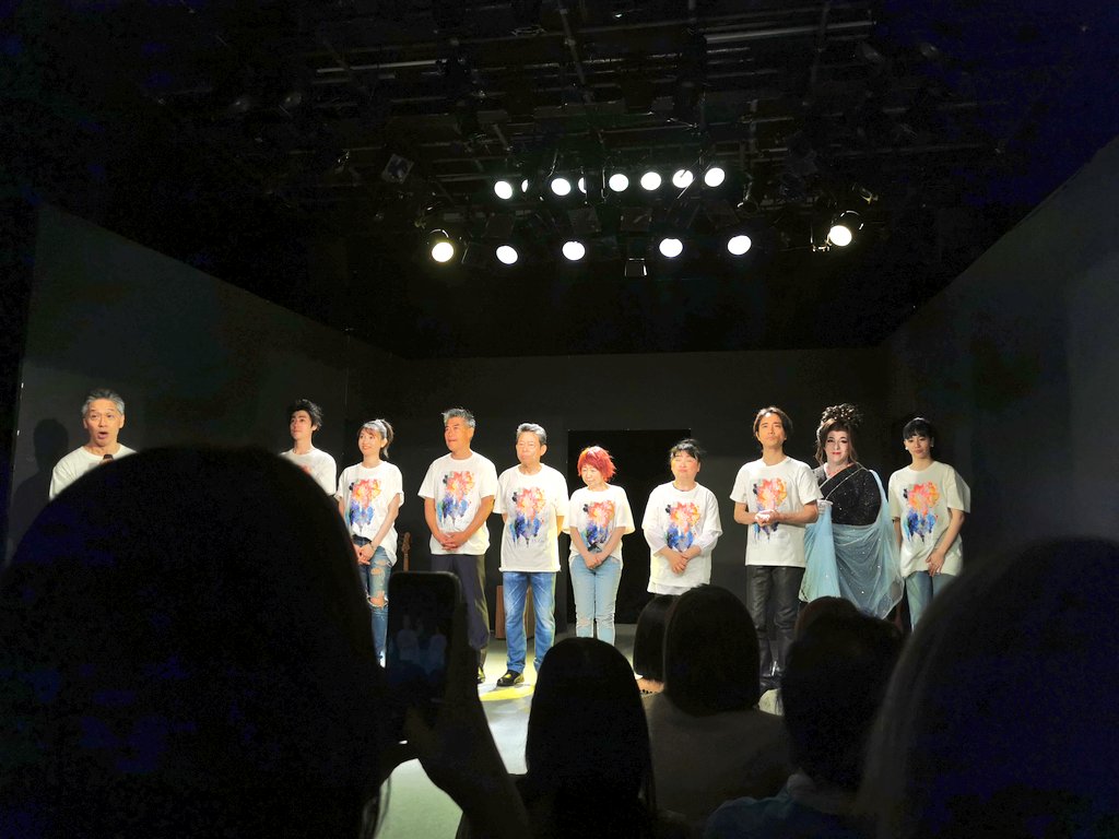 先週末は、観劇デーでした✨
#大森カンパニー #更地21 
スズナリでお芝居を観たい＆田中真弓さんを生で見たいの2つの夢、いっぺんに叶えちゃう企画。コント12本で、笑いあり、アクションあり、コール＆レスポンスあり、楽しかったー！！