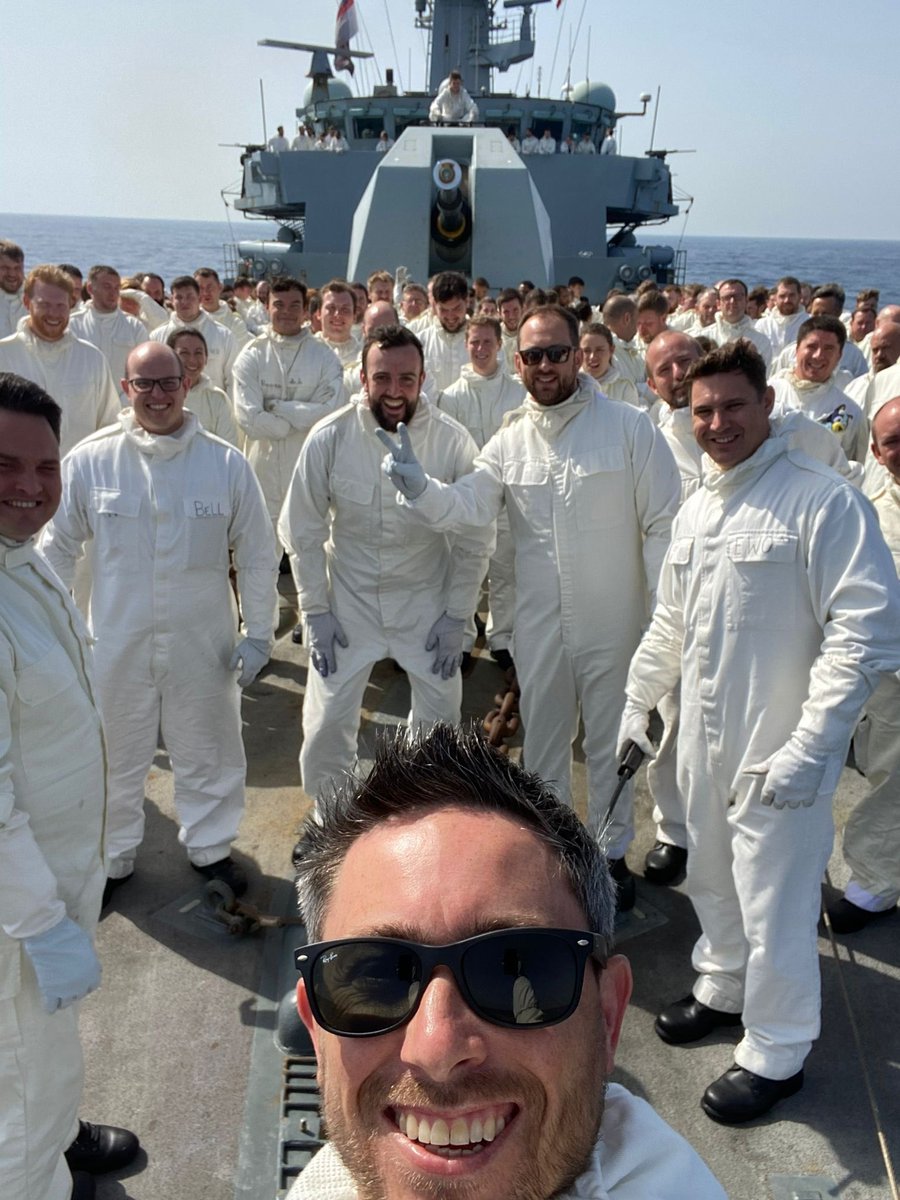 HMS_Richmond's tweet image. Congratulations to those recognised in the King's Birthday Honours List. Lt Cdr Lee Duke, CPOs Brown and Gibson, and POs Pearson and Hopkins, who all received Joint Commander's Commendations. Also, WO1(WE) Williams, recognised for his work at @UKStratCom
@PJHQ_CJO
@COMUKCSG