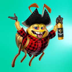 A NEW LEGEND STUMBLED INTO HONEYLAND 🍯🔥

Lumberjack drip, pirate hat, and a bottle of Honeyland Mead in hand this bee is ready to party AND pillage 🪓🏴‍☠️
Got the perfect name for this wild buzzbringer?
💬 Drop it 
❤️ Most-liked reply in 24h wins this mead-loving menace  forever
