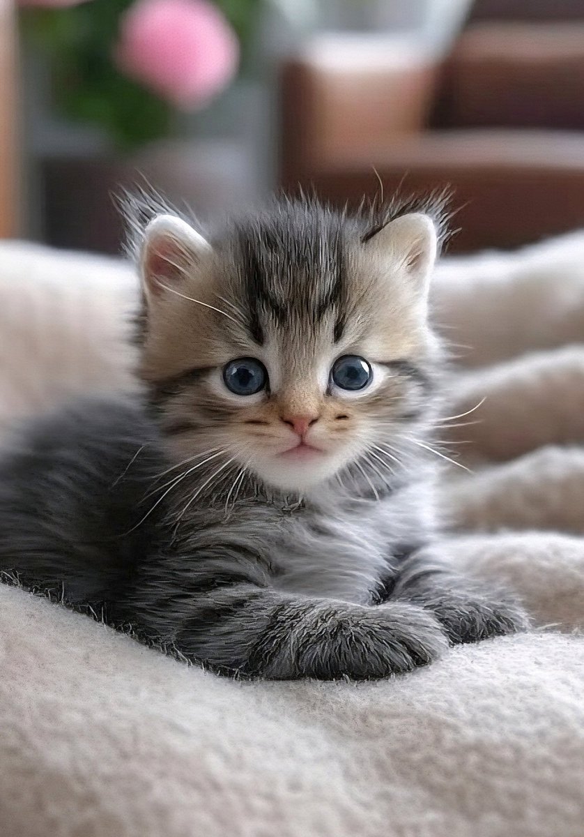 Good morning everyone. Let’s enjoy this Saturday 😺🌸🩶 #SaturdayVibes