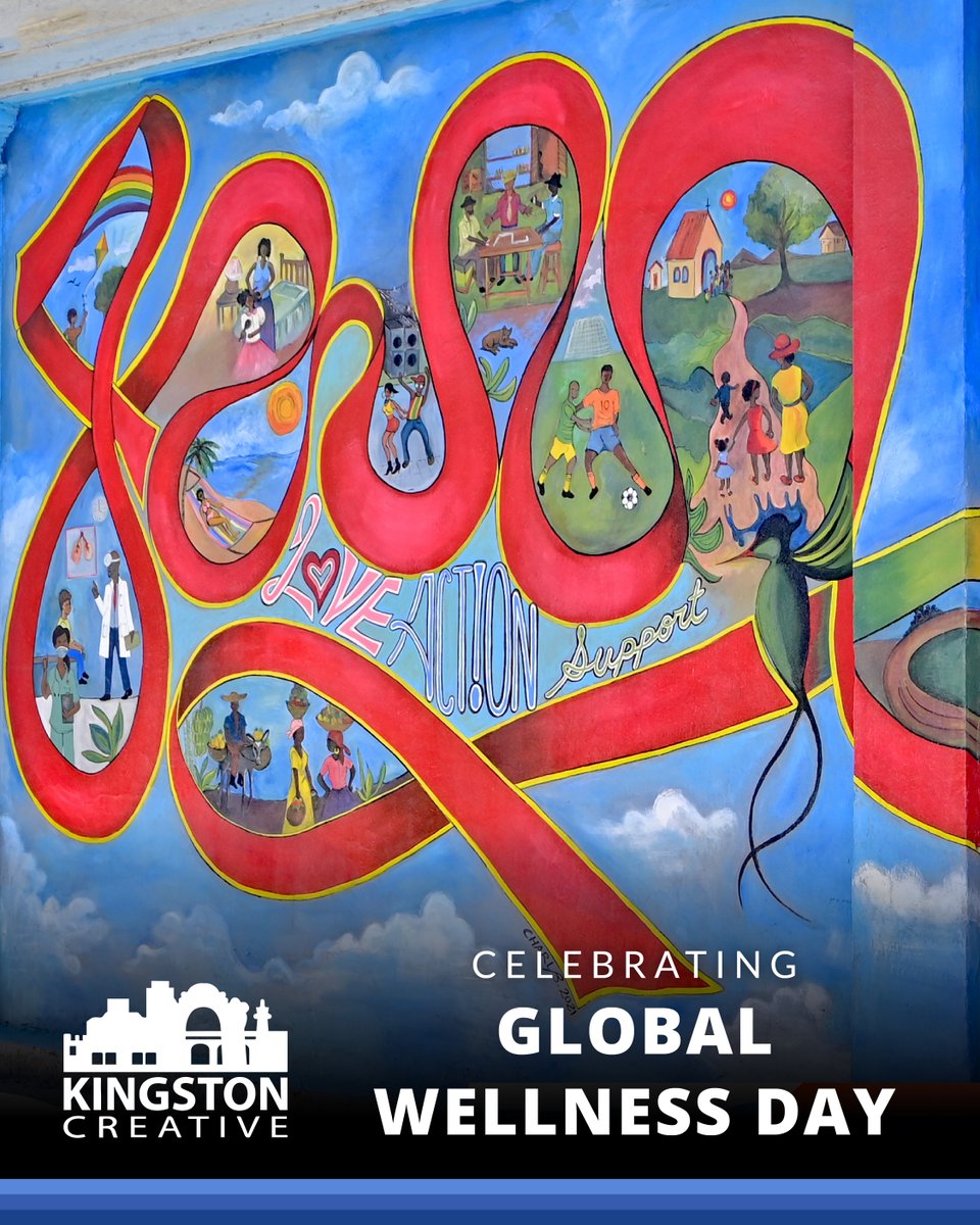 kgncreative's tweet image. Wellness is an art. This #GlobalWellnessDay, we’re connecting creativity and care with art therapy, mindful movement, and healthy eats from Kamila’s Kitchen. Take a breath, take a stretch, and honour your wellness. 💜 #KingstonCreative #ArtAndWellness #WellnessJamaica