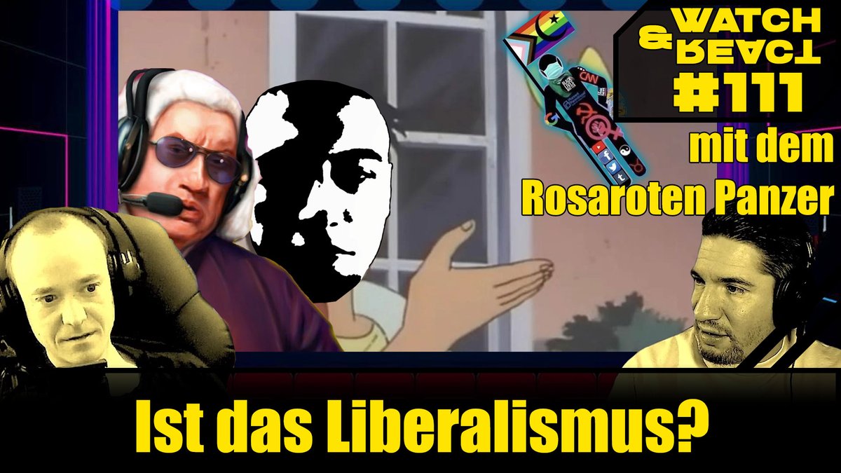 Jan (@m3m3z1ll4) on Twitter photo Die neueste Folge Watch & React ist erschienen. <a href="/RosarotePanzer/">Der rosarote Panzer</a> und ich reagieren auf Ausschnitte von Betreutes Cucken mit Schattenmacher und Shlomo.
Link in den Kommentaren. Die neueste Folge Watch & React ist erschienen. <a href="/RosarotePanzer/">Der rosarote Panzer</a> und ich reagieren auf Ausschnitte von Betreutes Cucken mit Schattenmacher und Shlomo.
Link in den Kommentaren.