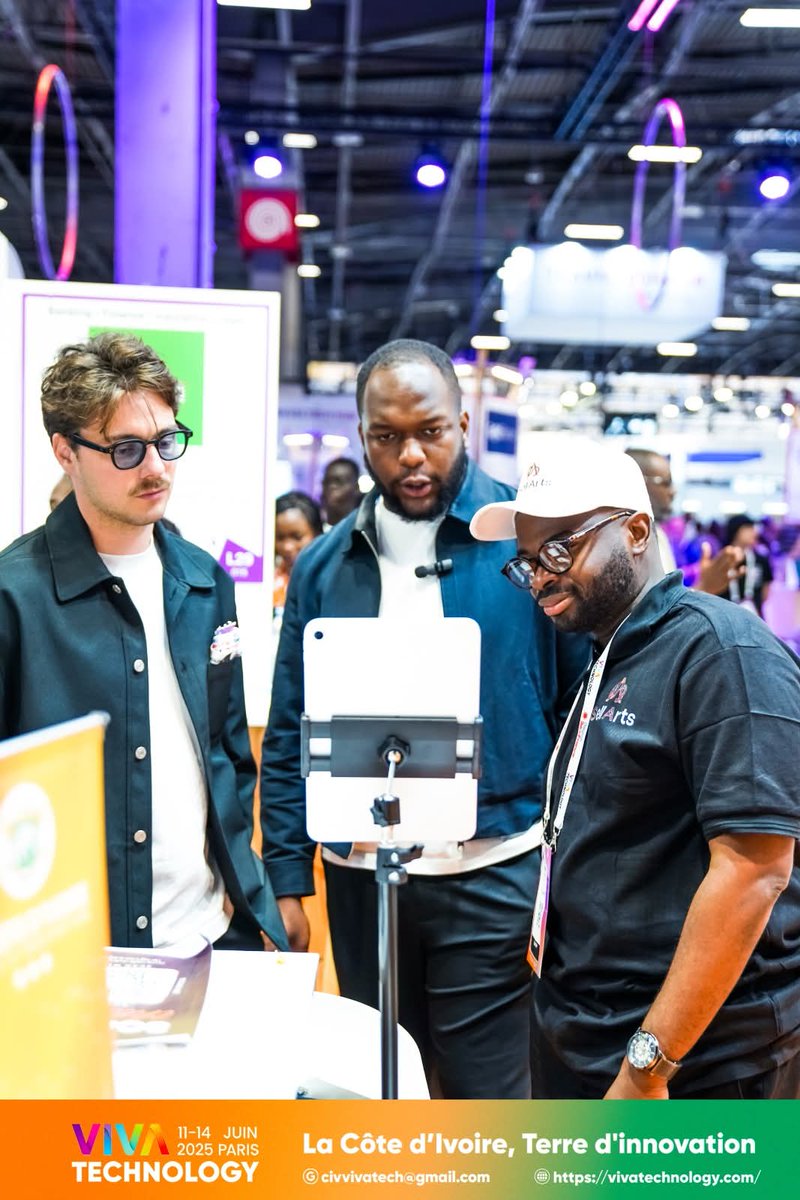 #VivaTech Day #4 🇨🇮🇨🇮🇨🇮🇨🇮

La Côte d’Ivoire mise sur les start-up pour réinventer son avenir

<a href="/VivaTech/">VivaTech</a>

🚀 Start-up, numérique et souveraineté technologique : à VivaTech, la Côte d’Ivoire expose son ambition de devenir un hub digital en Afrique.

<a href="/CurieuxExplorer/">Dev Khanna</a> <a href="/PawlowskiMario/">Mario</a>