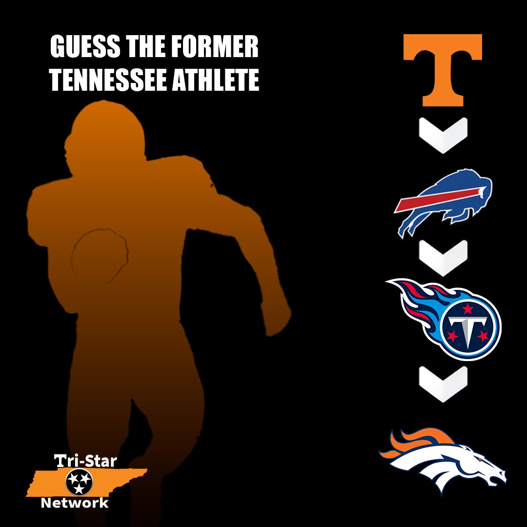TriStar_Network's tweet image. Can you guess this Former Tennessee Athlete based off the teams they've played for?
Difficulty: HARD