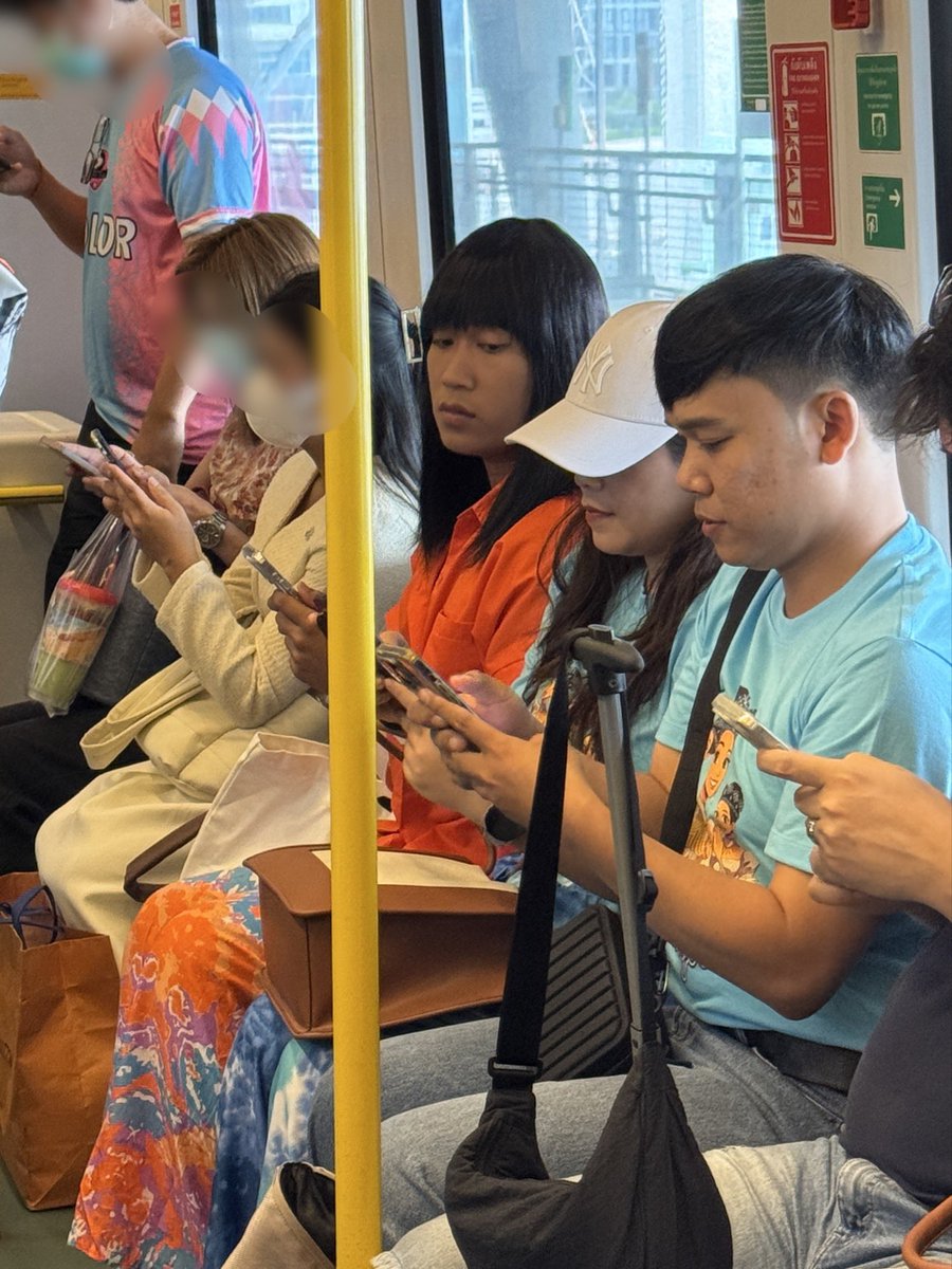 ป้าจูถึงไทยแล้ว กำลังนั่งแอร์พอตลิงก์ไปรับโอปอ