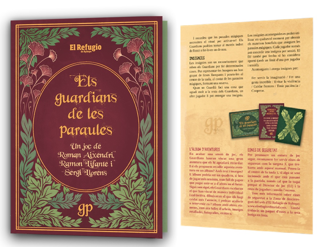 Taula de jocs (@taula_de_jocs) on Twitter photo Els guardians de les paraules. Un món on la màgia viu a cada paraula. Un món on els nens i les nenes encara creuen en la màgia i saben com fer-la servir, són Els guardians de les paraules <a href="/elrefugioedit/">El Refugio Editorial</a>
elrefugioeditorial.com/los-guardianes…
Com es juga (amb els autors): youtube.com/watch?v=jhqSMR… Els guardians de les paraules. Un món on la màgia viu a cada paraula. Un món on els nens i les nenes encara creuen en la màgia i saben com fer-la servir, són Els guardians de les paraules <a href="/elrefugioedit/">El Refugio Editorial</a>
elrefugioeditorial.com/los-guardianes…
Com es juga (amb els autors): youtube.com/watch?v=jhqSMR…