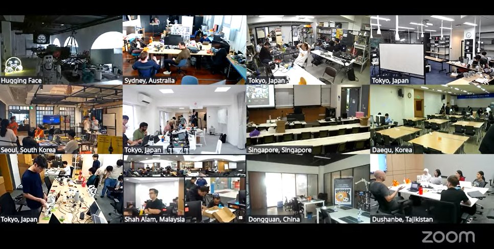 yuji_fujima's tweet image. 出先で東京いないので、

LerobotハッカソンのLive垂れ流しながら
引きこもって一日Lerobot触る日にします🥲

#LerobotWorldwideHackathon