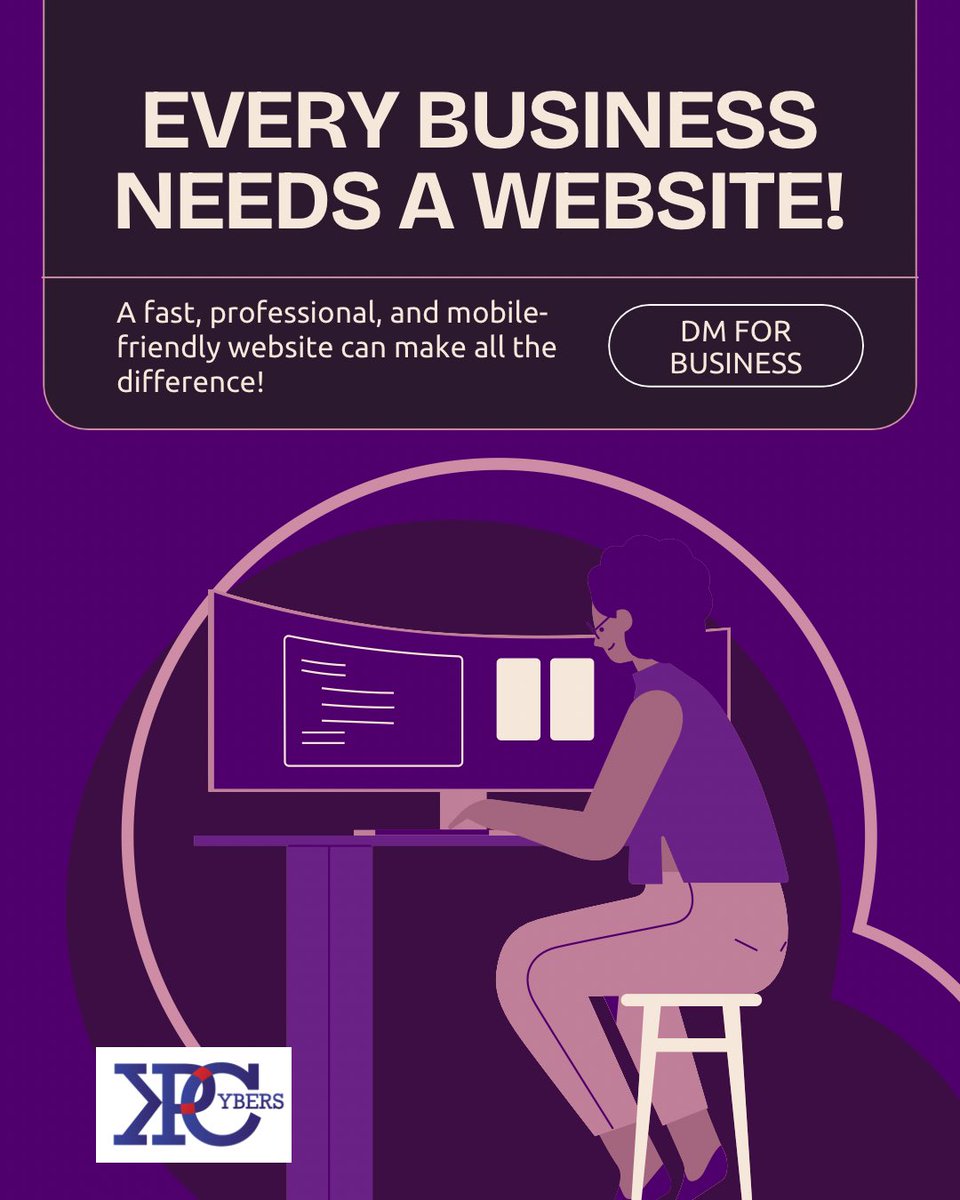 kpcybers's tweet photo. Every business needs a website. 📱💻
Your customers are online — are you?

Let KP Cybers build you a modern, fast, and affordable site that works 24/7 to grow your brand. 🚀
DM to get started.
#WebDev #KPCybers #DigitalPakistan https://t.co/6kz75sdvBm