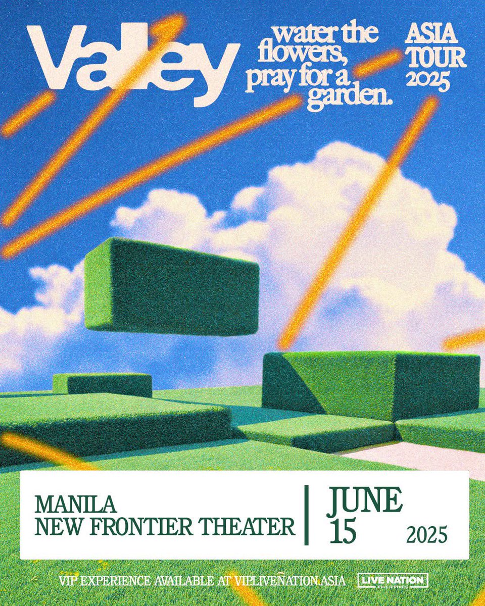 livenationph's tweet photo. Waivers for Valley's WATER THE FLOWERS, PRAY FOR A GARDEN ASIA TOUR 2025 are available at the venue entrance, or you can download them in advance here: https://t.co/9SEkzihHIe

Don’t forget to bring the printed, signed waiver along with a copy of your parent/guardian’s ID on concert day.

#ValleyInManila