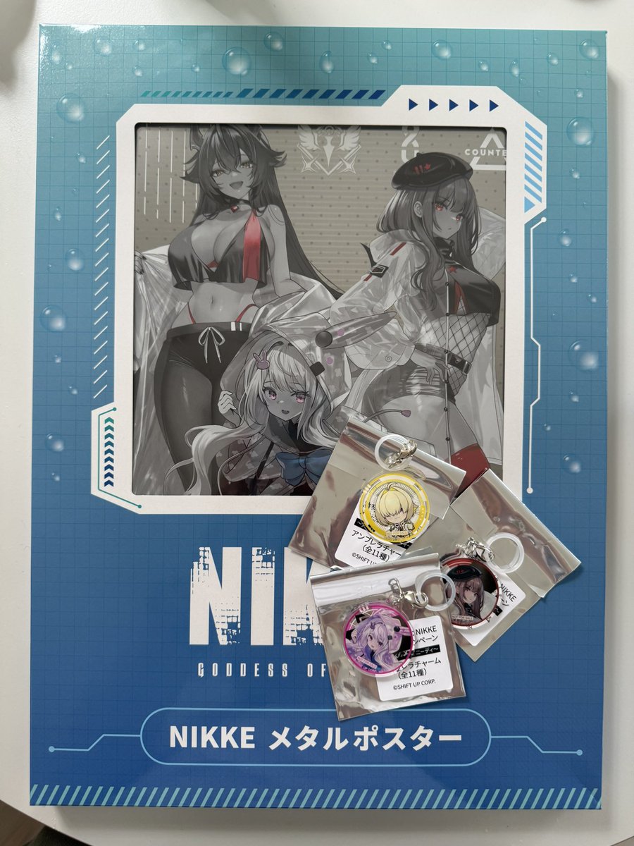 メガニケストアオンライン限定受注生産】NIKKE メタルポスター